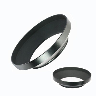 55mm Wide Angle Lens Hood Metal Screw-in For Canon Sony Nikon Olympus DSLR Cam