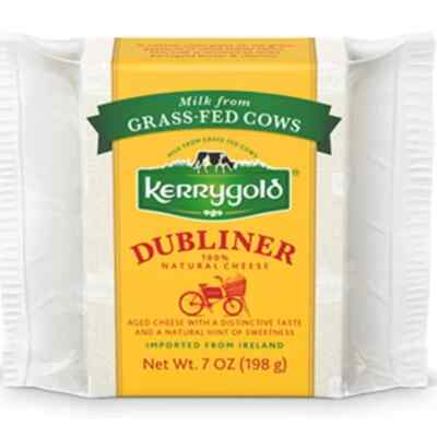 2 Kerrygold Grass-fed Dubliner Natural Cheese, 7oz x 2