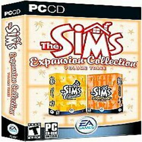 The Sims Expansion Collection Volume 3 (PC GAMES) DISC ONLY NO CASE NO ART EXCEL