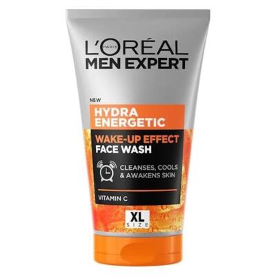 3 x L'Oreal Men Expert Hydra Energetic Wake-Up Effect Face Wash 150ml