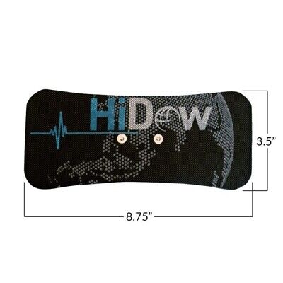 Hidow Electrode Gel Pads for Lower Back Shoulder 3.5 Mm TENS Unit and EMS