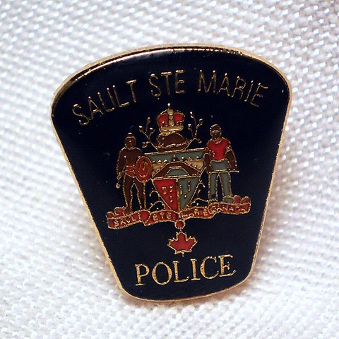 ste lapel sault marie police collectibles