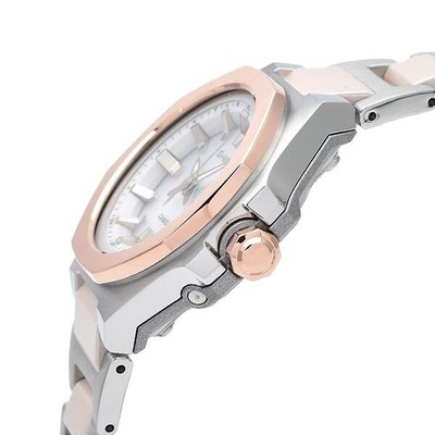 Pre-owned Casio Baby-g Msg-w350csg-7ajf Analog Solar Powered Women Watch From Japan