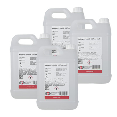 Hydrogen Peroxide 3%, 6%, 9%, 11.95% - Premium Quality - Food Grade *Free P&P*