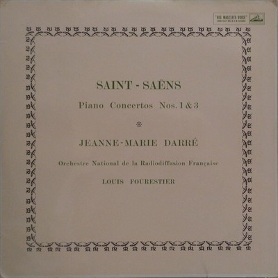 Camille Saint-Sans - Piano Concertos Nos. 1  3 - Used Vinyl Record - K7420z