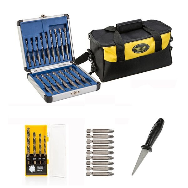 16pc Drill Bits As seen on Ideal World Shopping Channel One Drill Bit Drills All in