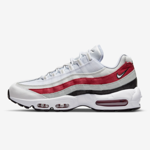 

Кроссовки Nike Air Max 95 «Белый красный черный» — DQ3430 001 Expeditedship, White / red / black, Nike Air Max 95