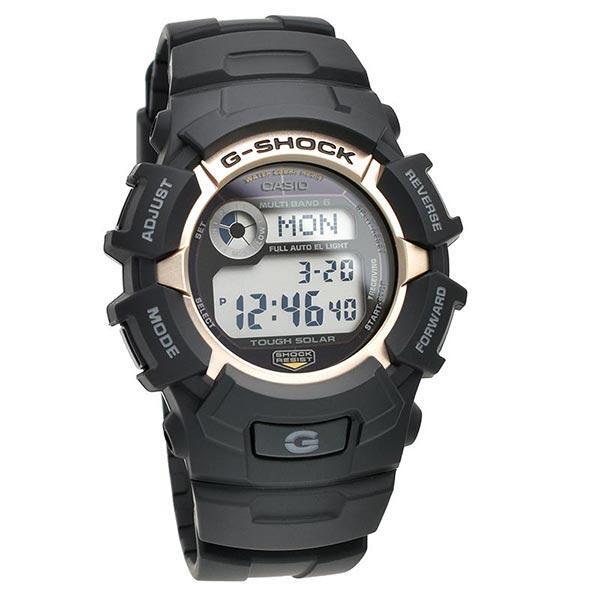 Pre-owned Casio G-shock Gw-2320sf-1b6jr Fire Package 2023 Radio Solar Watch Black Gold