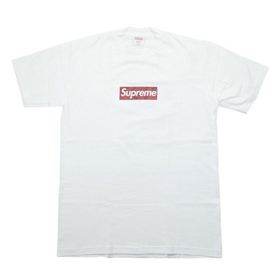 SUPREME HARAJYUKU 开封周年蛇盒标志T 恤白色M | eBay