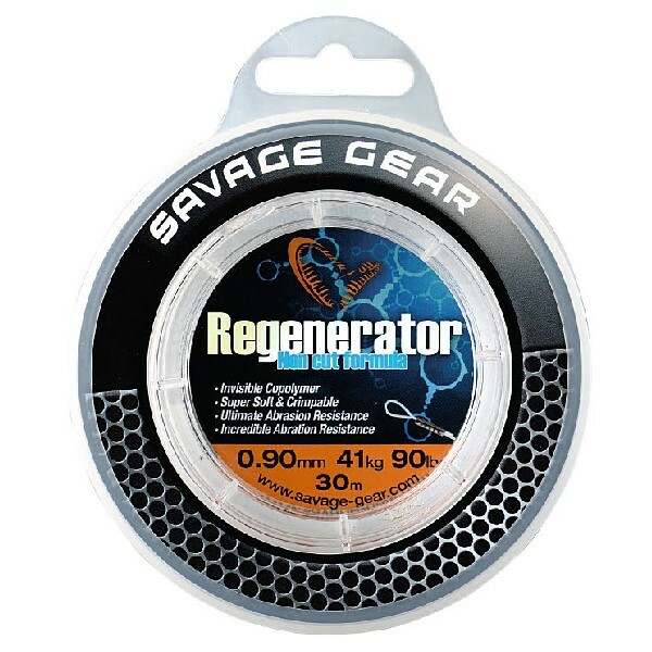 Savage Gear Regenerator Mono 30m Raubfischvorfach Hard Mono Fast Unsichtbar