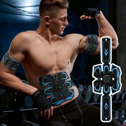2024 Muscle Stimulator EMS Ab Trainer Tens Unit Portable Stimulater Abs Massager