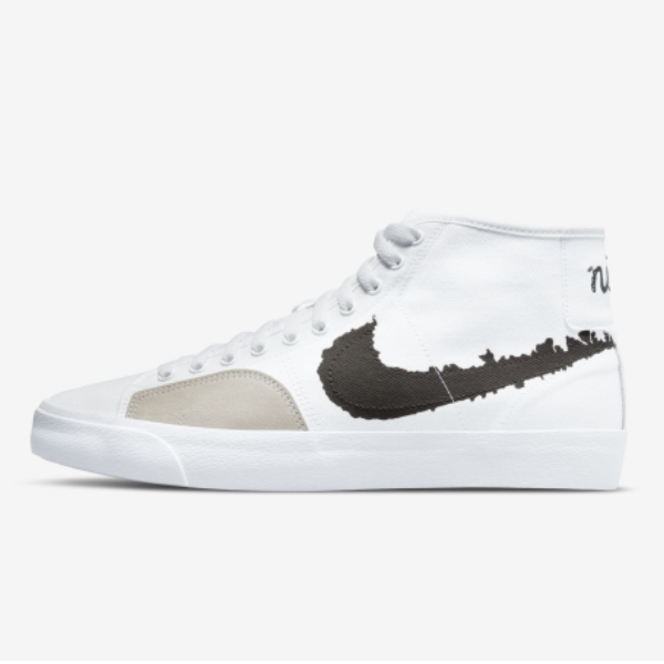 

Обувь для скейтбординга Nike SB Blazer Court Mid Premium — DM8553 100 Expeditedship, Белый, Nike SB Blazer Court Mid Premium