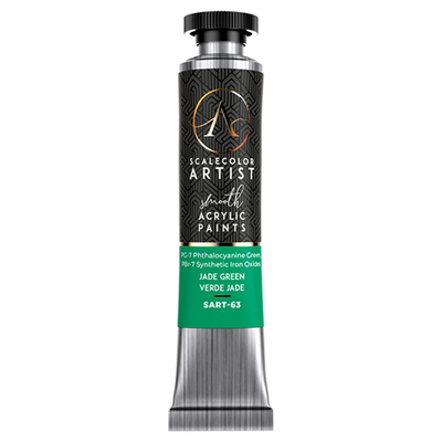 SART-63 Jade Green Premium Acrylic Paint 20ml for Brush and Airbrush