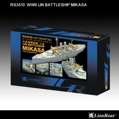 LionRoar PE 1/350 IJN BATTLESHIP MIKASA FOR HASEGAWA RS3510