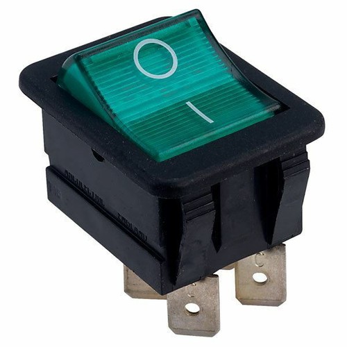 Arcolectric C 1511 VB AAA AA Rocker Switch Momentary SPST On-On 250V AC 16A