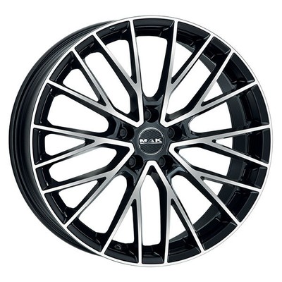 ALLOY WHEEL MAK SPECIALE FOR RENAULT ESPACE 8.5X20 5X114,3 BLACK MIRROR AMU