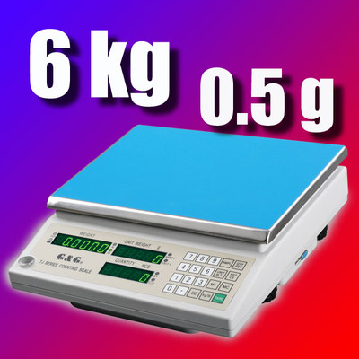G&G TJ-A 6kg/0,5g Präzisionswaage Zählwaage Digital-waage