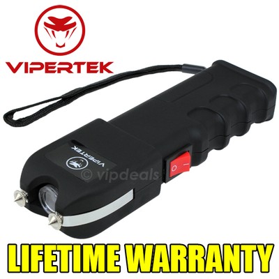 Vipertek Vts-989 - 58 Bv Rechargeable Led Police Stun Gun + Taser Case