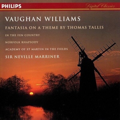 VAUGHAN WILLIAMS: Fantasia; In the Fen; Norfolk Rhapsody, etc / MARRINER-ASMF