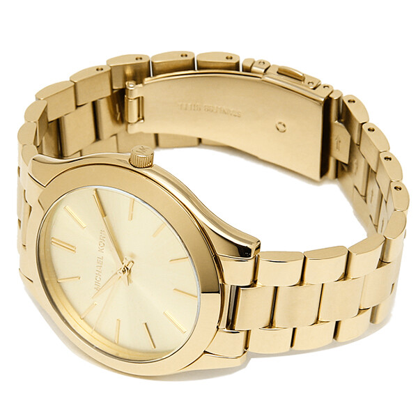 Michael Kors Damen Uhr Armbanduhr MK3179 Edelstahl Gold 42mm