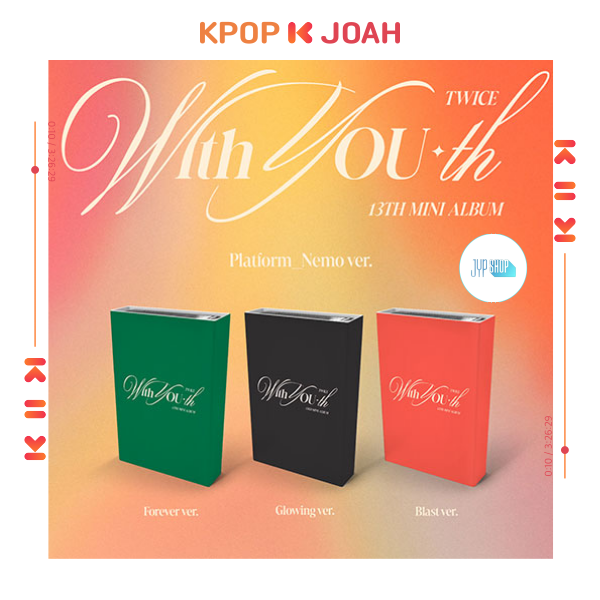 TWICE With You th ミニアルバムNEMO✖️3 TWICE - With YOU-th [13th Mini Album - Nemo Ver.] - K PLACE