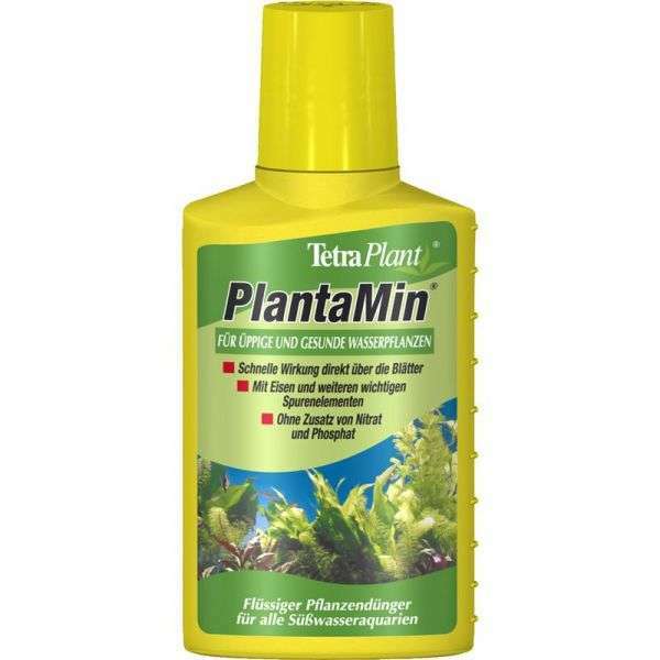 Tetra PlantaMin 100 ml Aquarium Pflege Pflanzendünger Aquarienpflanzen Dünger
