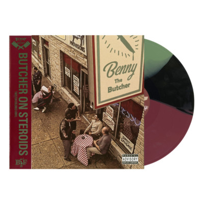 Benny - Butcher on Steroids -     Twister Color LP Vinyl - 292/333 - New  