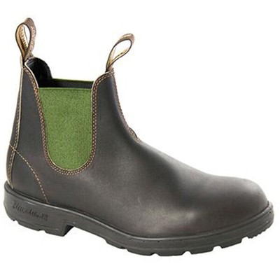 Pre-owned Blundstone Unisex 519 - Original 500 Series In Stout Brown-olive