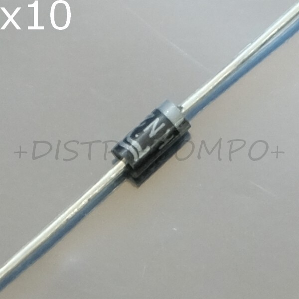 1n5060 Diode 400v 2a Do-15 Diotec Rohs (Lot De 10)