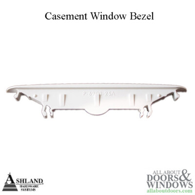 Casement Window Multi-Point Lock Bezel - White