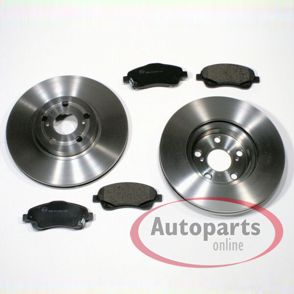 Bremsscheiben 295 Mm BremsbelÃ¤Ge Vorne FÃ¼R Toyota Corolla Verso