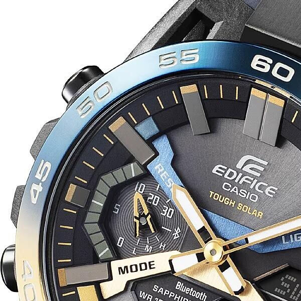 Pre-owned Casio Edifice Sospensione Ecb-2000ynp-1ajf Nighttime Drive Solar Men Watch 2024