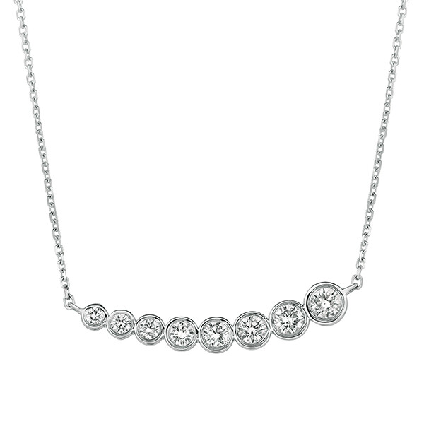 Pre-owned Morris 0.50 Ct Natural Diamond Bezel Necklace Pendant 14k Yellow Gold Si 18'' Chain