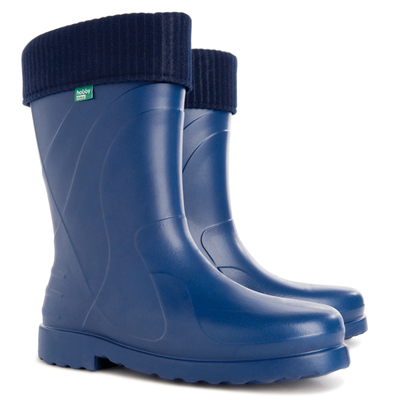 Demar Luna Ultra Light EVA Blue Rubber Rain Leisure Hobby Outdoor Boots Wellies