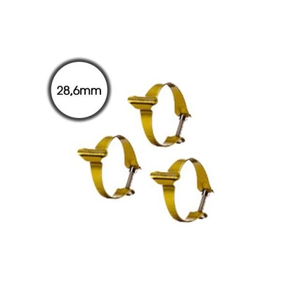 Kit Ties Outer Casing 1 1/8in Gold 3 Pieces DC99BGL DIA-COMPE Cycle