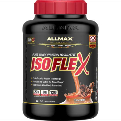 ALLMAX NUTRITION ISOFLEX 100% Pure Whey Protein Isolate 5LB