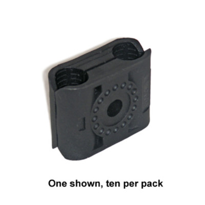 (10) Double Block Hanger for 1/2 in coaxial cable CXB12