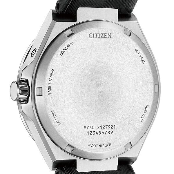 Pre-owned Citizen Attesa Eco-drive Bu0060-09h Titanium Solar Moon Phase Men Watch Gray