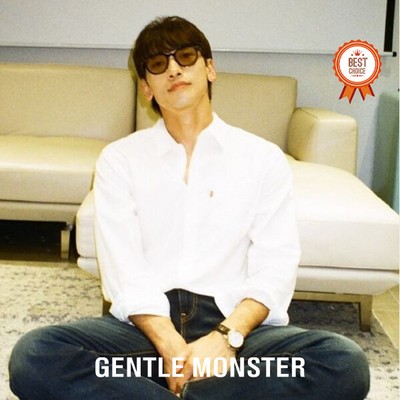 Pre-owned Gentle Monster [] Lang 01 (or) Sunglasses Jung Ji-hoon (rain) Wear Korean Brand In Orange