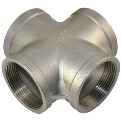 2" thread 4 way female cross coupling connector