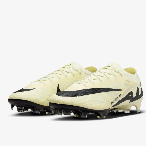 Pre-owned Nike Zoom Mercurial Vapor 15 Elite Fg Soccer Cleats (dj4978-700) Expeditedship In Lemonade / Black
