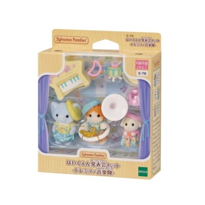 Sylvanian Families Preschool Music Recital Set S-78 Calico Critters Epoch Japan