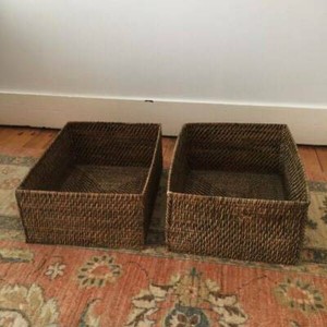 Sturdy Wooden Under Bed Desk Storage Draw Basket Dressers