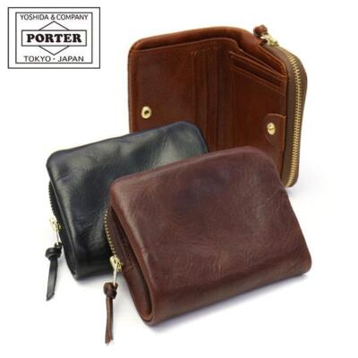 Pre-owned Porter (new) Yoshida Soak Wallet 101-06054 Black From Japan