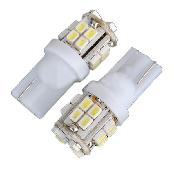Set 2 T10 SMD 20 Led Lampade Lampadine Targa Fari Posizione Cruscotto Auto hsb