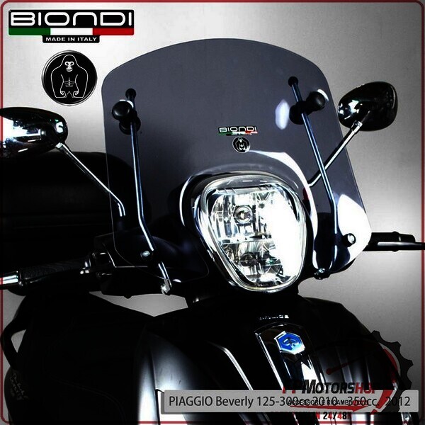 CUPOLINO PARABREZZA SCOOTER PER PIAGGIO BEVERLY 125/300 2010> BIONDI 8061274 