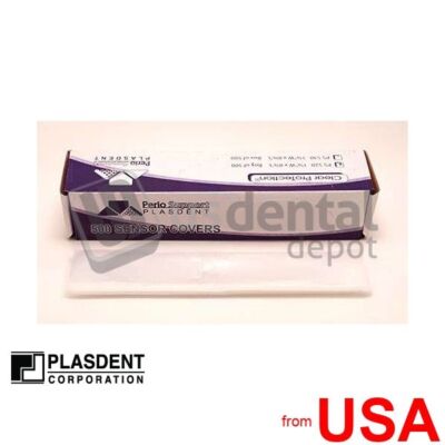 PLASDENT X- Ray #2 SENSOR COVER 1W x 8L (500pcs/box) ( 20 pcs per case )  420903