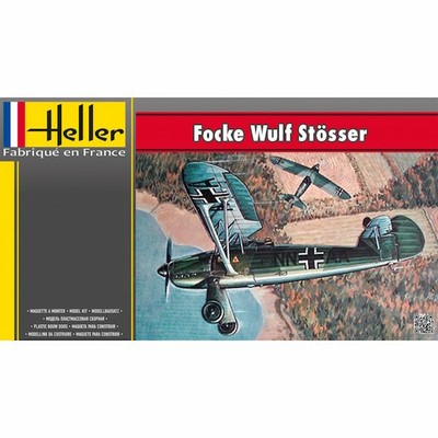 HELLER 1/72 PLASTIC MODEL KIT FOCKE WULF STOSSER HLL80238