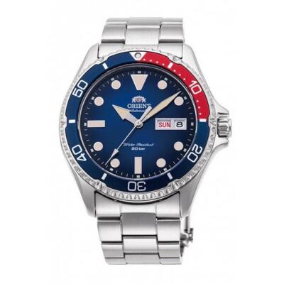 Pre-owned Orient Automatic Watch Diver Design Rn-aa0812l Men's Silver Japan