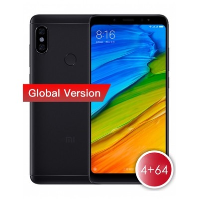 Global Version Xiaomi Redmi Note 5 4GB 64GB Smartphone Snapdragon 636 in Nero